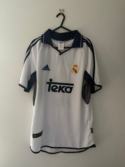 Signed Míchel Salgado Real Madrid 2000/01 La Liga Winning Shirt