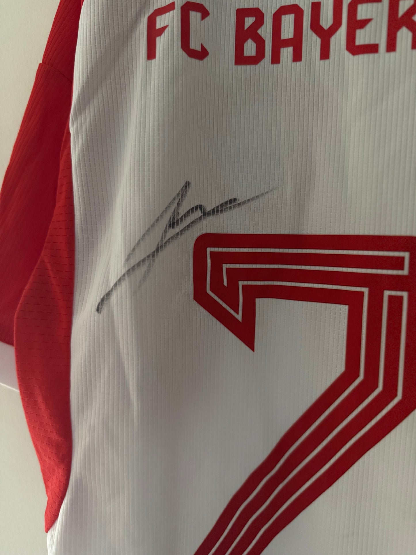 Signed Konrad Laimer Bayern Munich Home Shirt