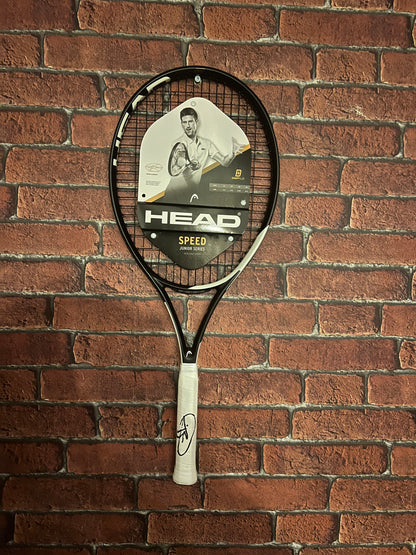 Signed Novak Djokovic Head Speed Junior Series Tennis Racket