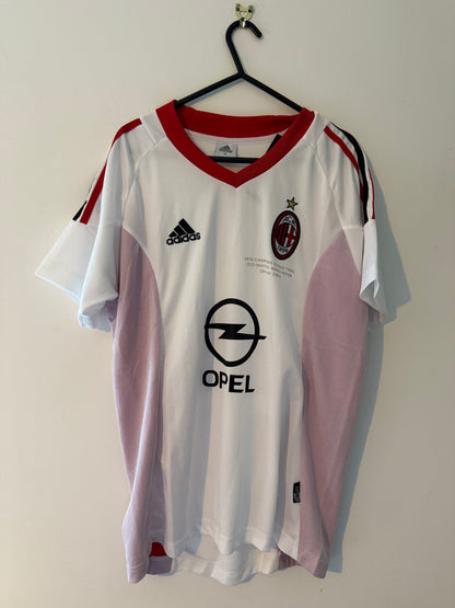 Signed Clarence Seedorf AC Milan 2003 Champions League Final Shirt