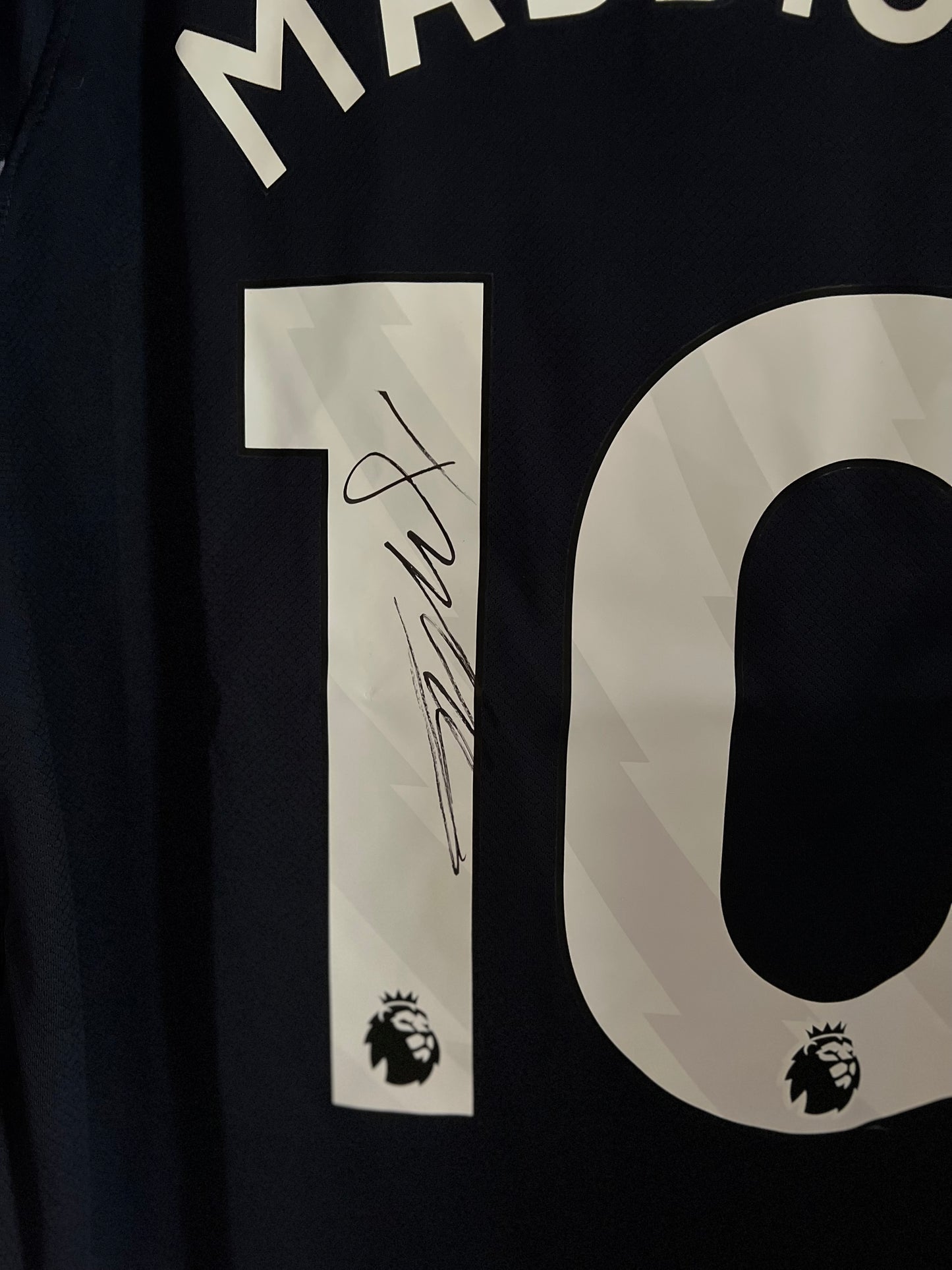 Signed James Maddison Tottenham 23/24 Away Shirt