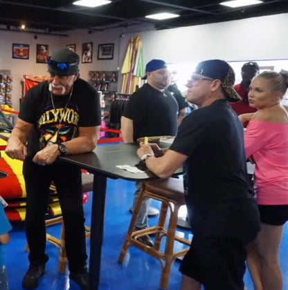 Signed WWE Hulk Hogan WCW Promo Photo