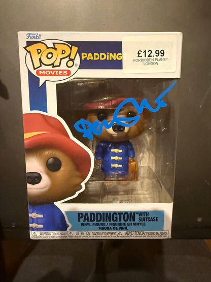 Signed Ben Whishaw Paddington Bear Funko-Pop