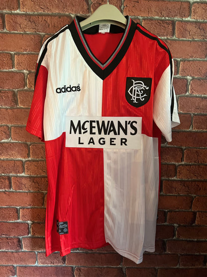 Featured Product: Signed Paul Gascoigne Rangers 1995/96 Away Shirt