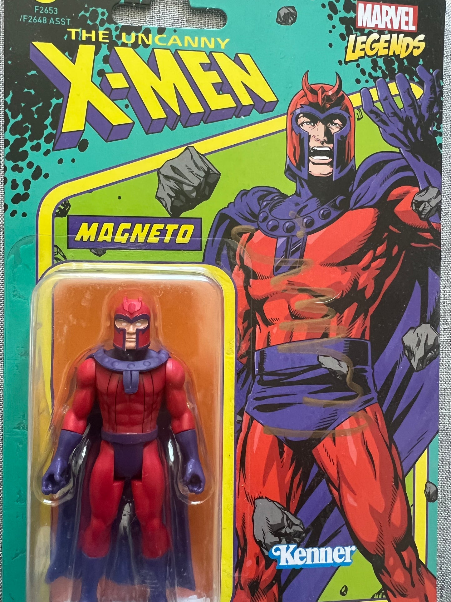 Signed Sir Ian McKellen Kenner Marvel X-Men Action Figure