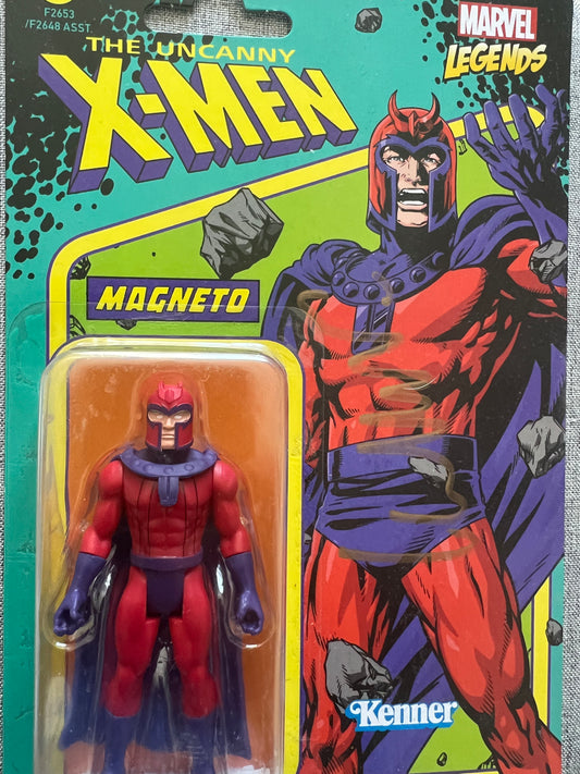 Signed Sir Ian McKellen Kenner Marvel X-Men Action Figure