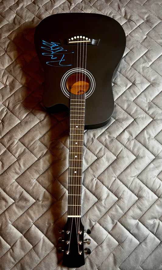 Featured Product: Signed Post Malone Black Acoustic Guitar