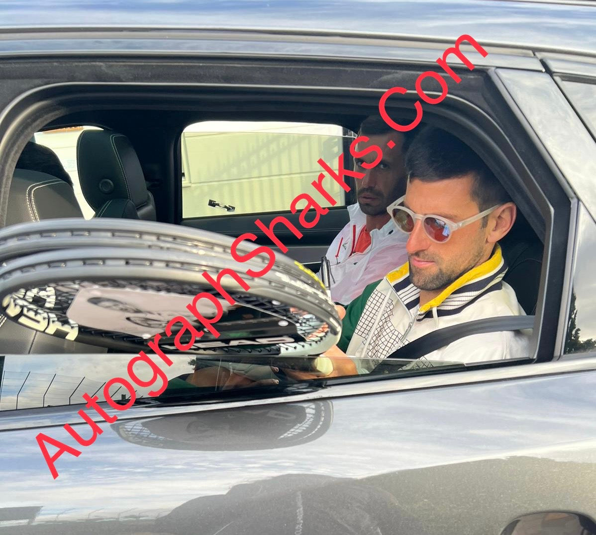 Signed Novak Djokovic Head Speed Tour Tennis Racket – My Store