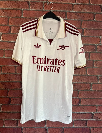 Signed Martin Odegaard Arsenal Premier League Winning 3rd Shirt
