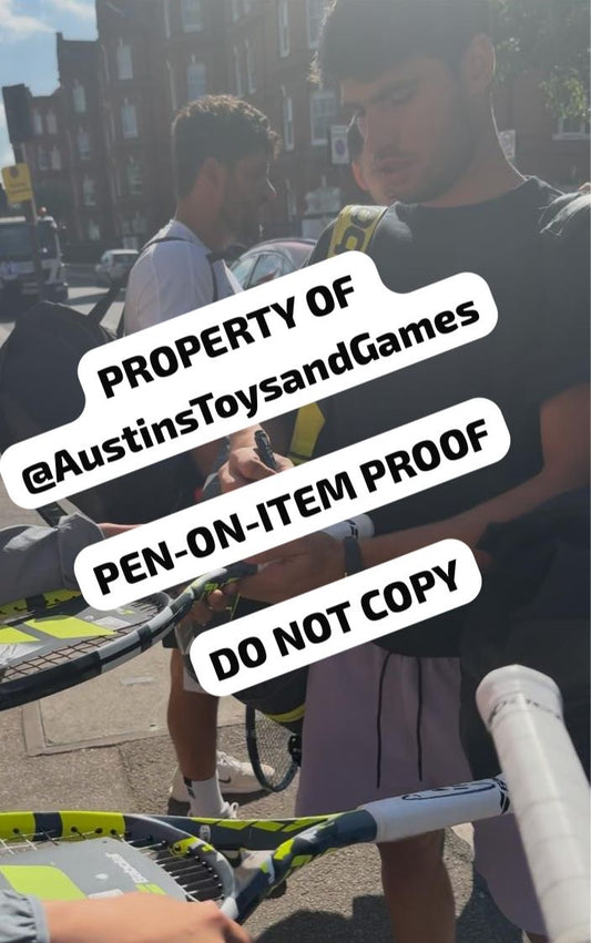 Signed Carlos Alcaraz Racket Bundle