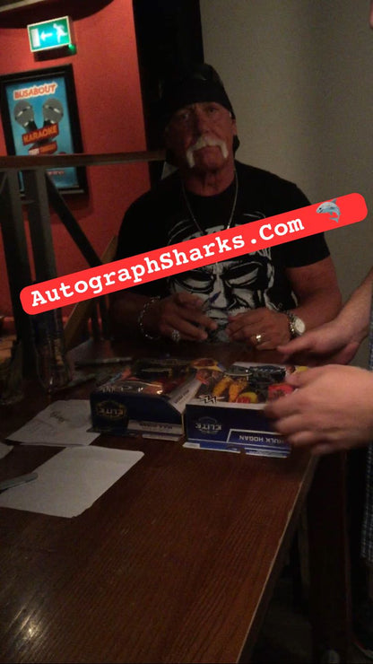 Signed Hulk Hogan Mattel Elite Hall Of Fame WrestleMania IX Figure